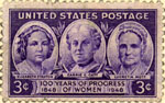 Carrie Chapman Catt, Elizabeth Cady Stanton och Lucretia Mott