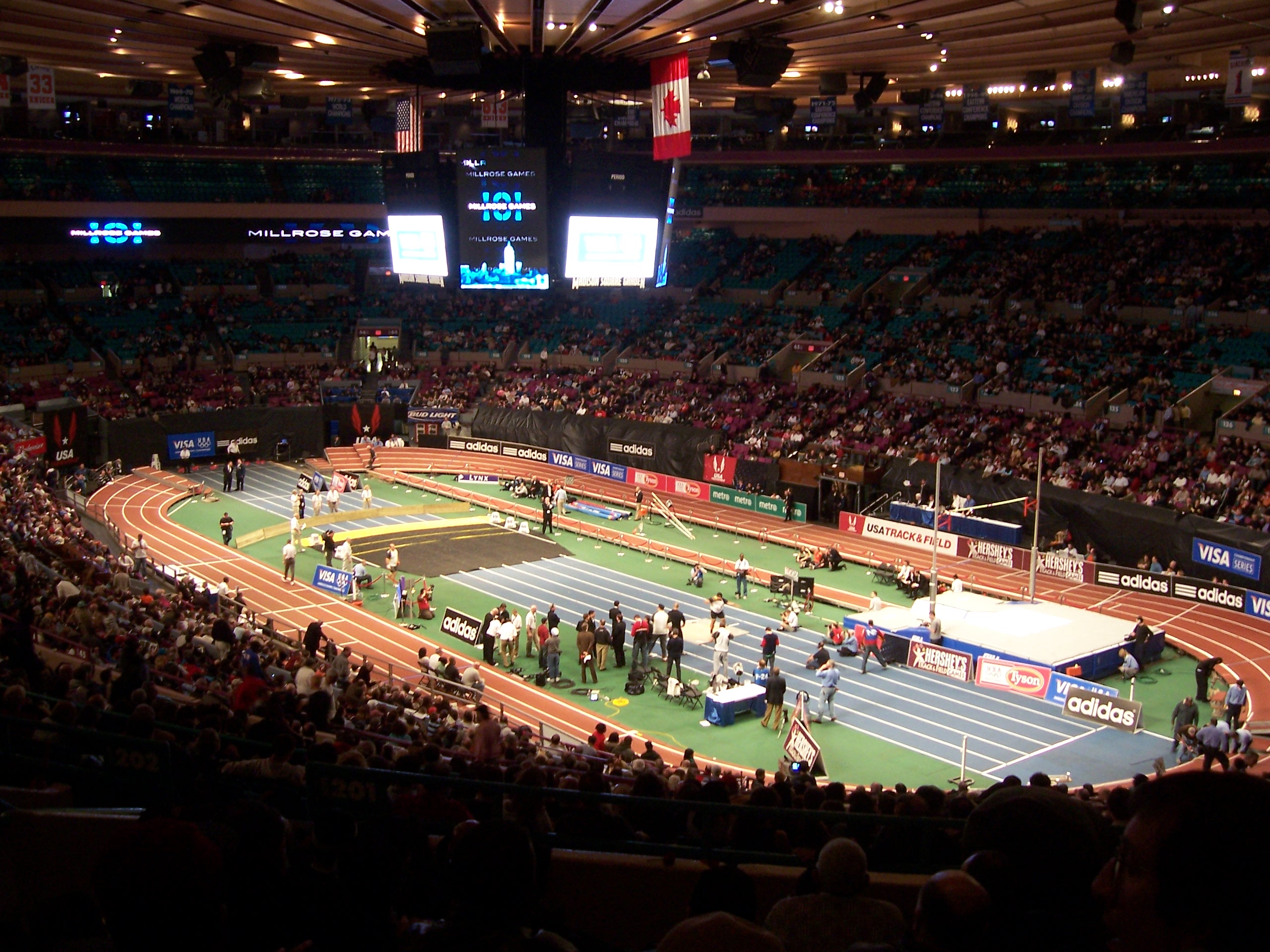 This is always one of the most exciting indoor track and field events of the