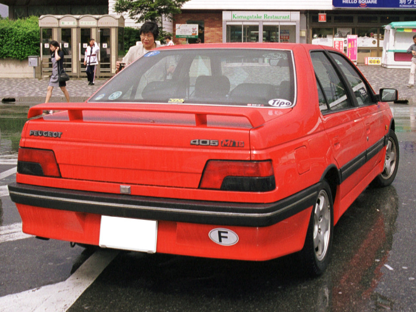 FilePeugeot 405 Mi16 1993 Rearjpg