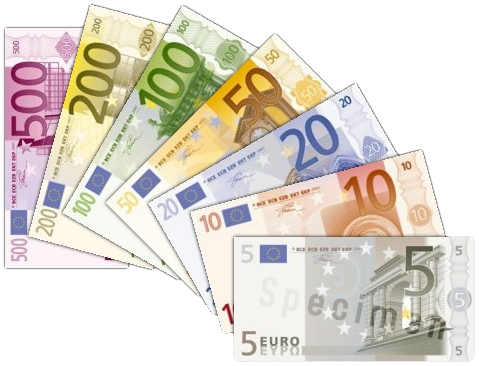 Euró bankjegyek. Sokba kerül