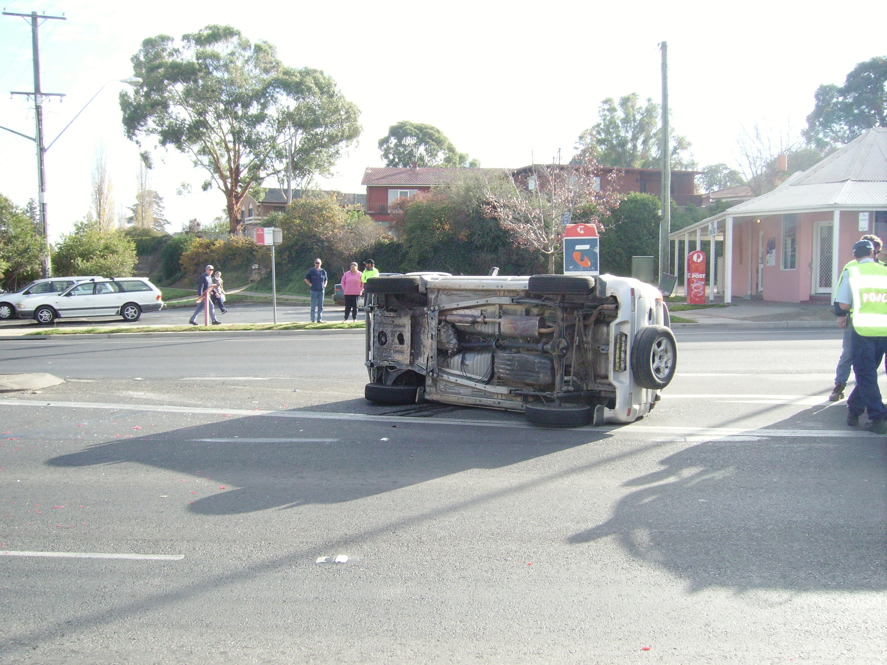 vehicle underside