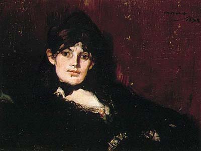 Portrait de Berthe Morisot Manet, 1882