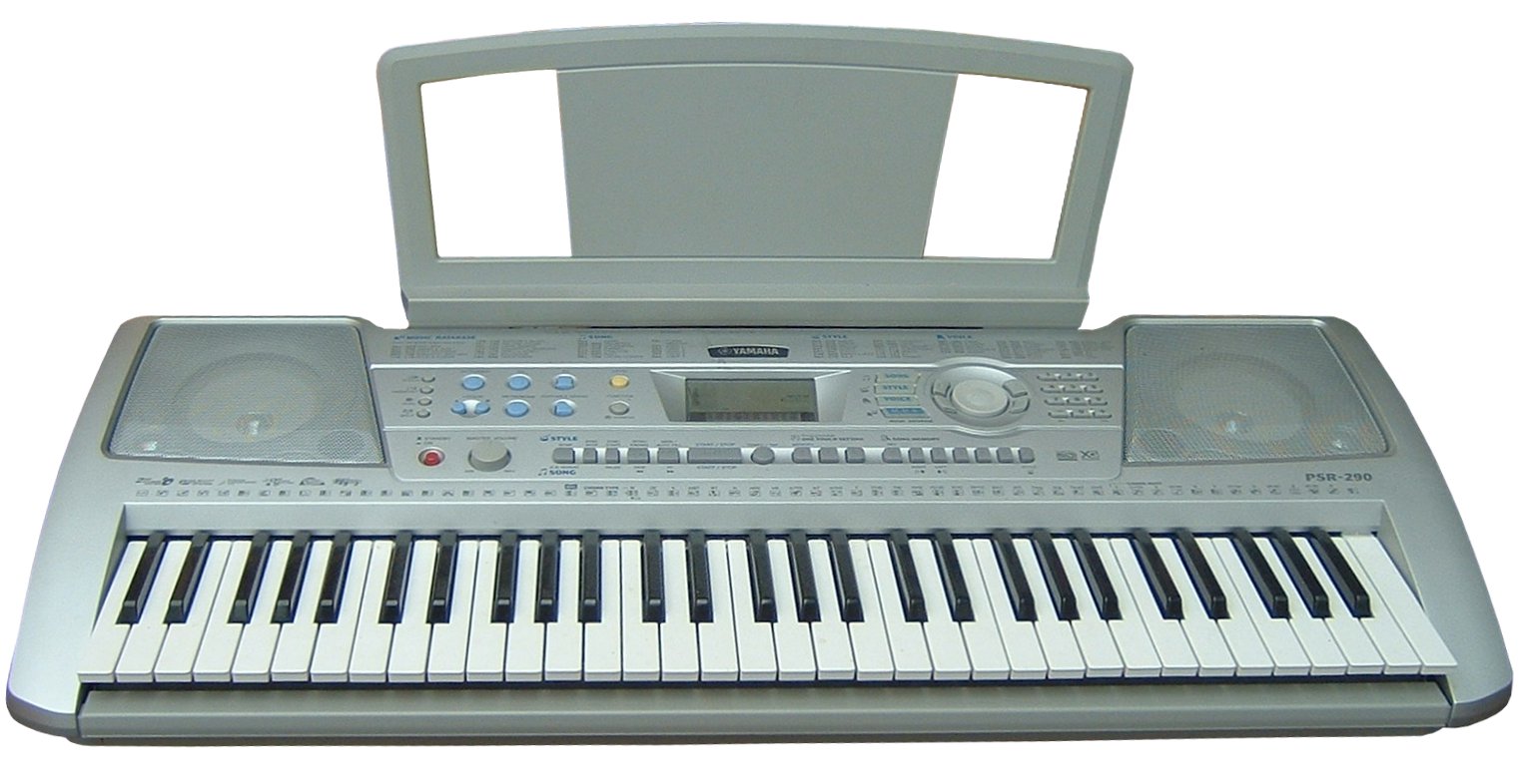 English: Yamaha electronic keyboard Français :...