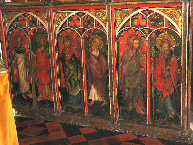 St James' church - rood screen - geograph.org.uk - 868346