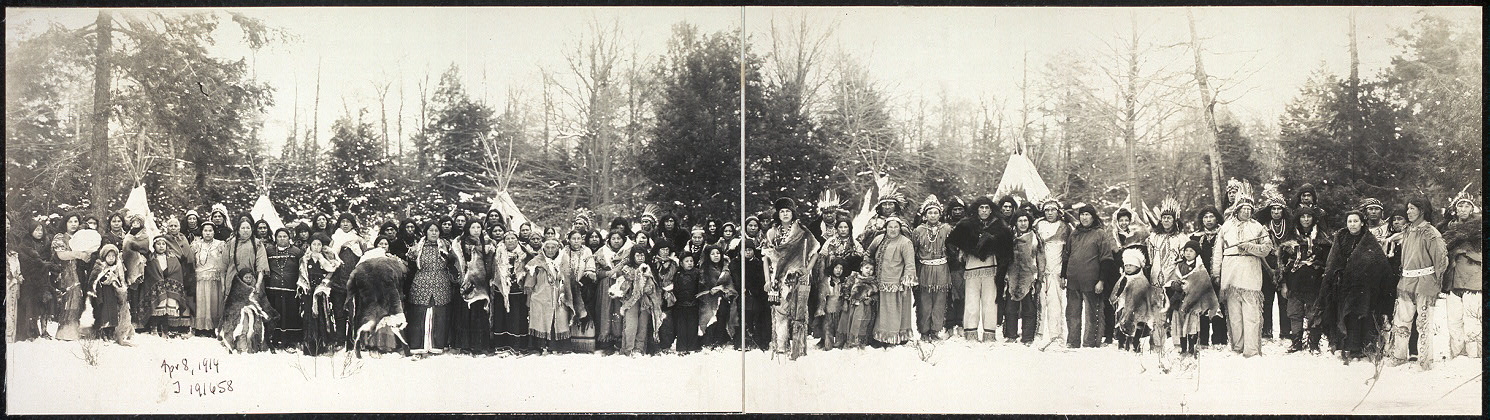 Iroquois in Buffalo, New York, 1914.