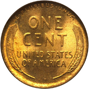 USA Wheat cent (reverse).