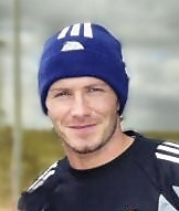 Beckham pictured during his time with Real Madrid.