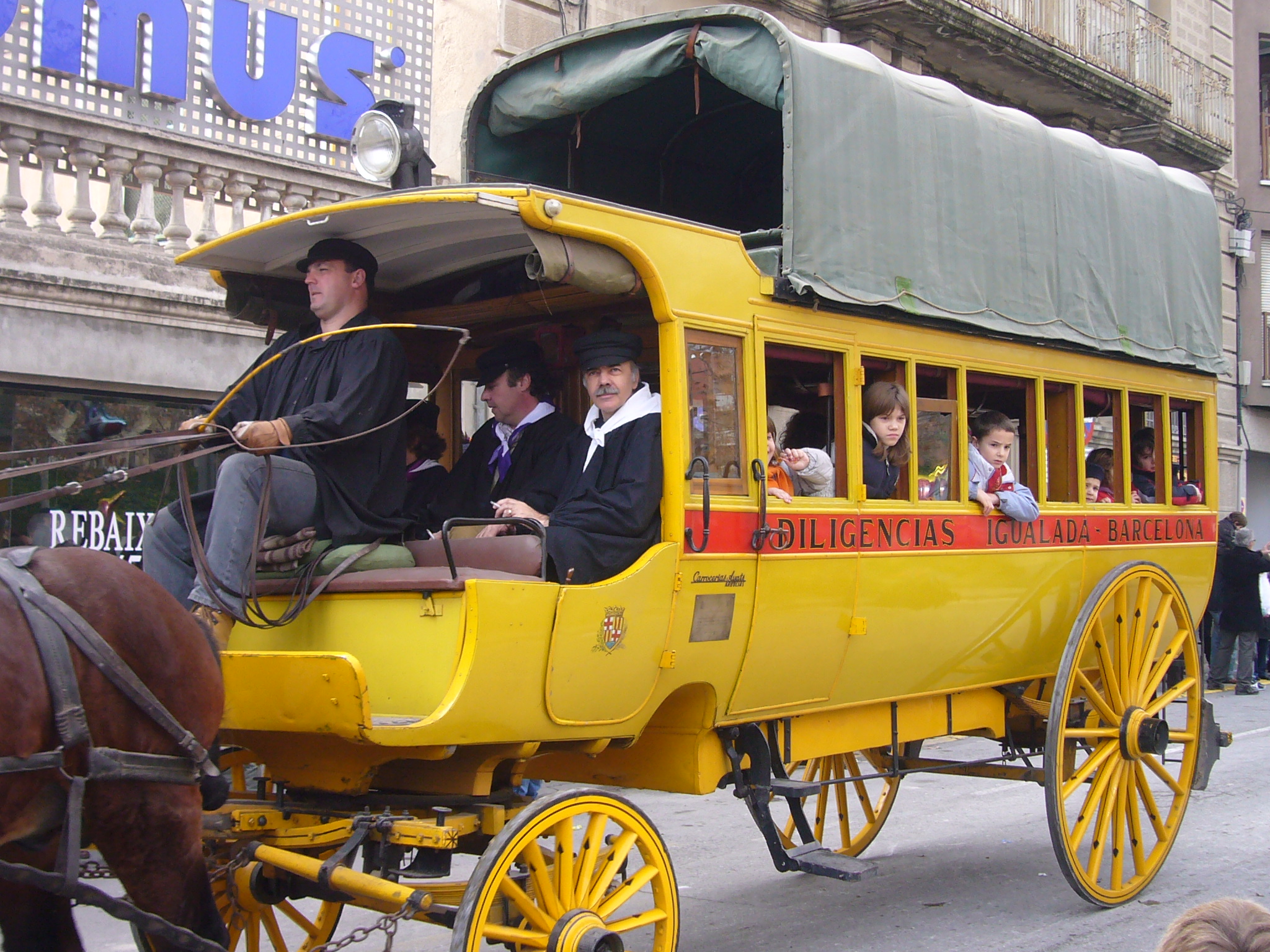 Rollin in Stagecoaches Diligència_Igualada-Barcelona