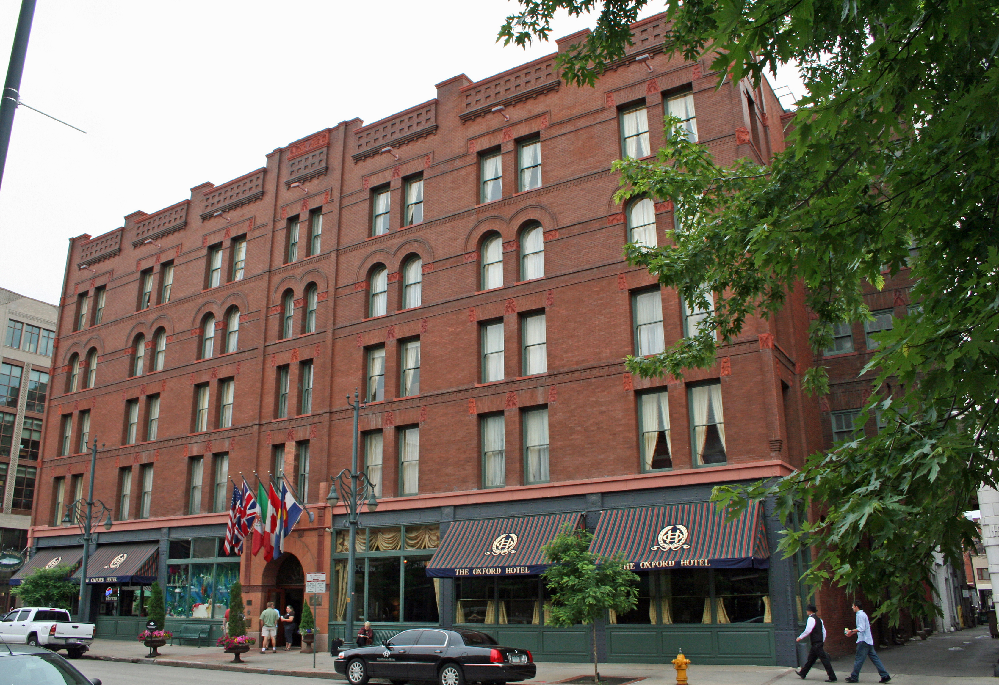The Oxford Hotel, located at 1612 17th Street ...