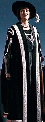 Ceremonial robe of McGill University's principal and chief executive Academic regalia.jpg