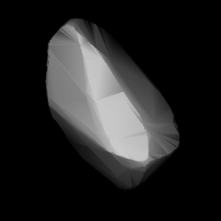 Description de l'image 001119-asteroid shape model (1119) Euboea.png.