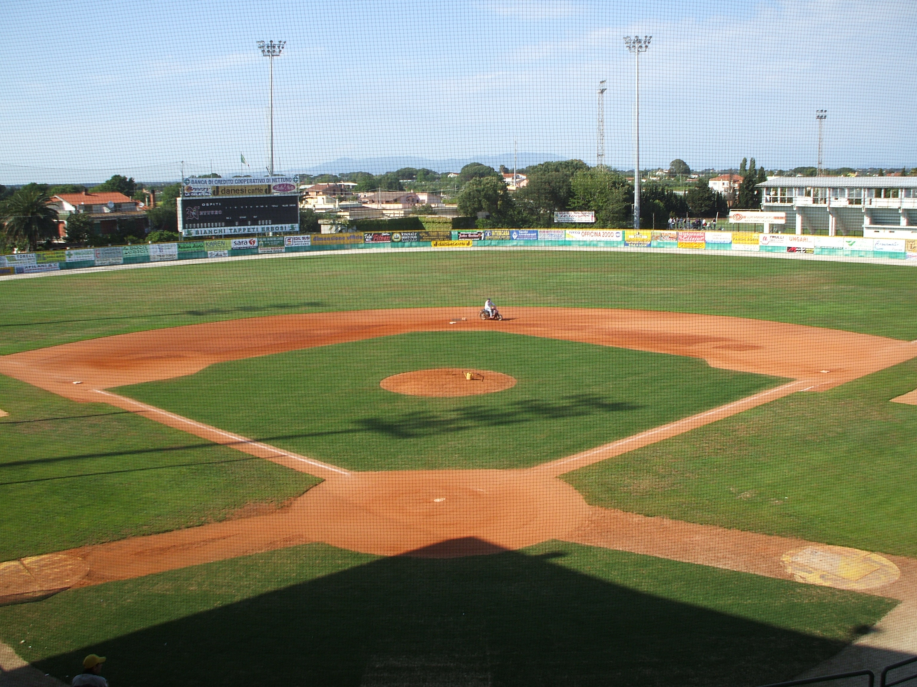 stadio steno borghese nettuno baseball