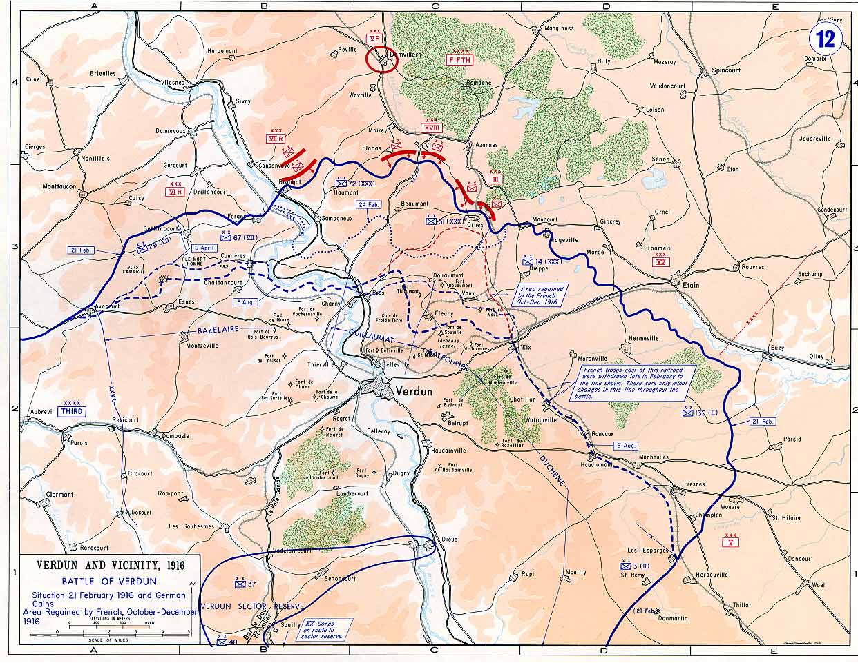 Verdun Map