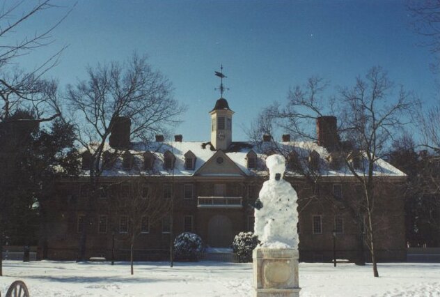 A photo of the campus of the College of William and Mary.