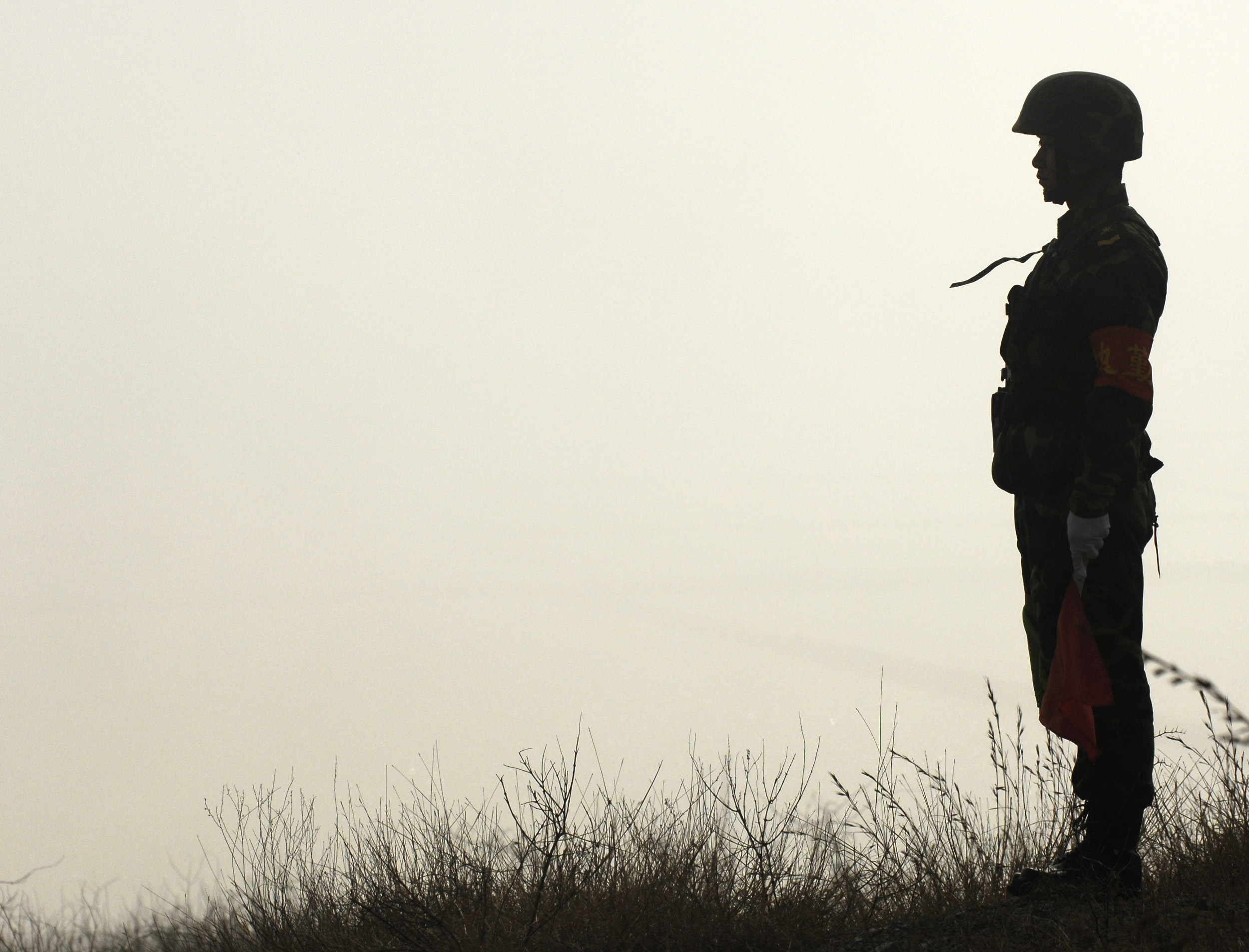 A_Chinese_soldier_with_the_People's_Libe