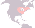 Répartition des Bombus auricomus