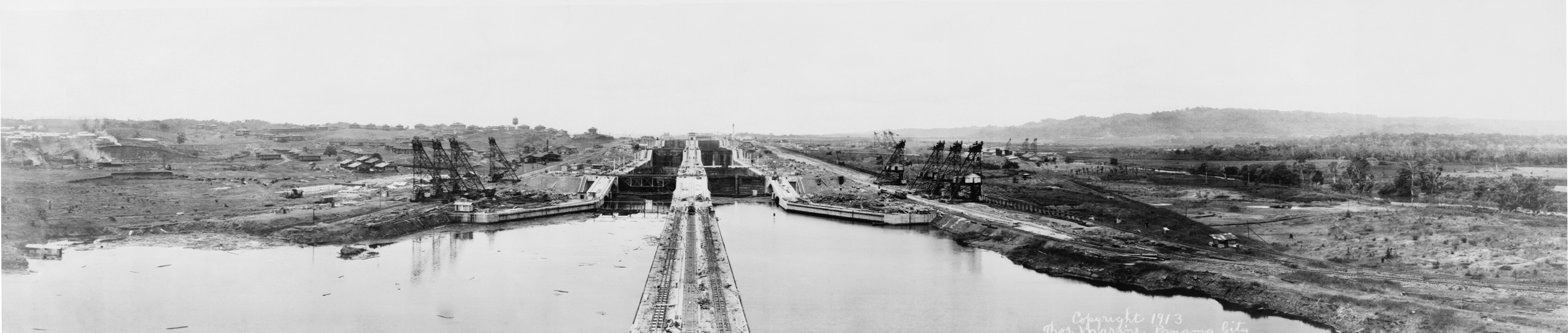 Amerikai építkezés a 20. század elején<br>(fotó: Wikipedia)