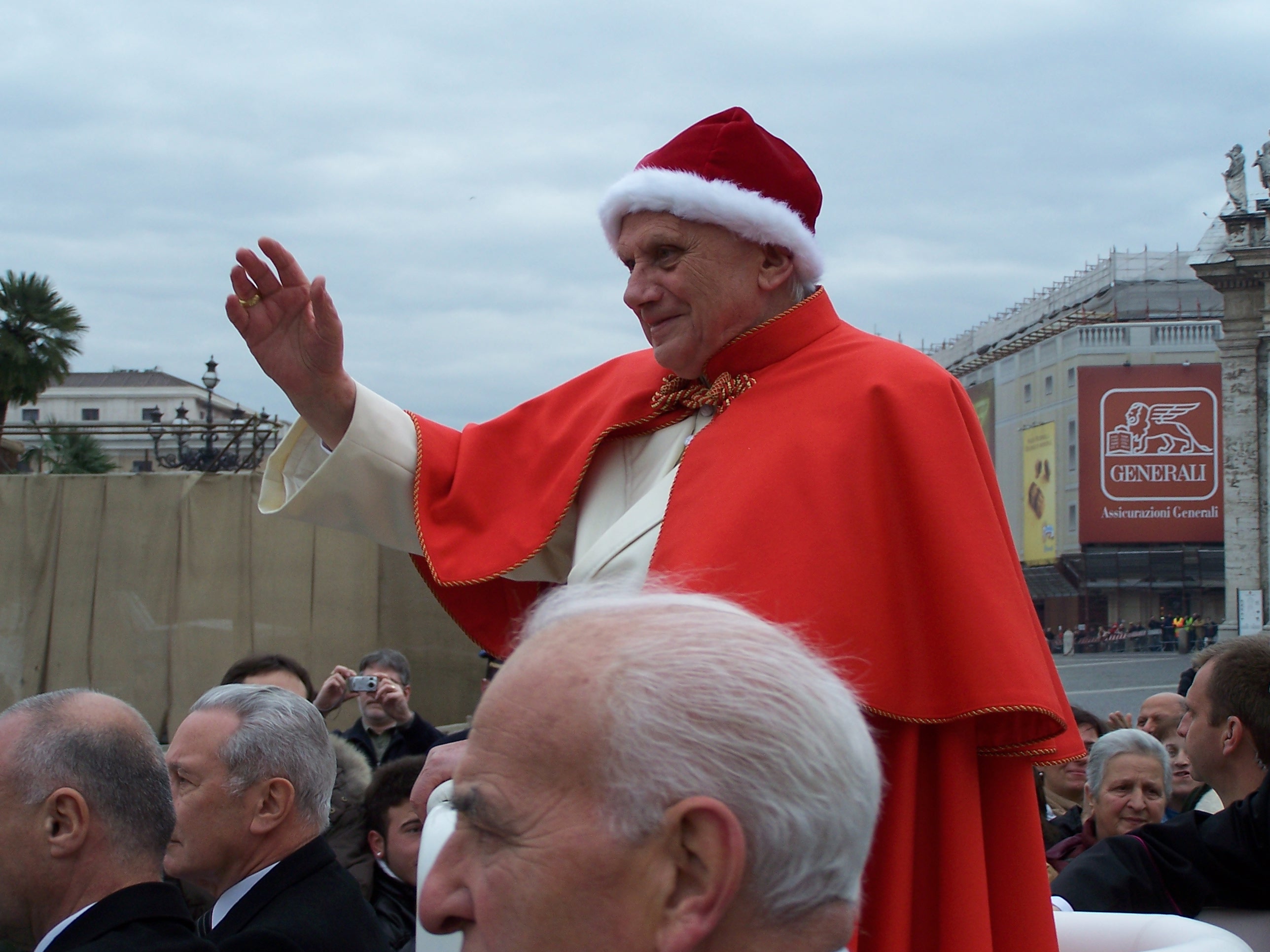 pope benedict xvi italy december 