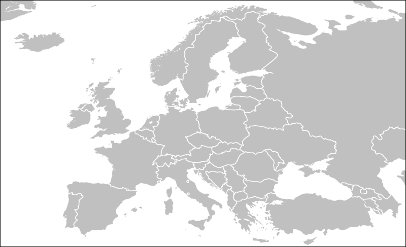 blank map of europe 2011. lank map of europe 2011.