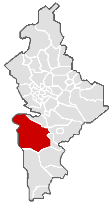 Localização de Galeana em Nuevo León