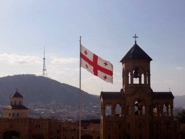 грузинский флаг