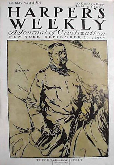 Cover of Harper's Weekly Magazine