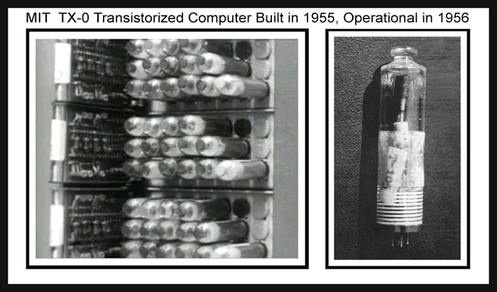 The TX-0 computer, which revolutionized the mainframe computer industry.