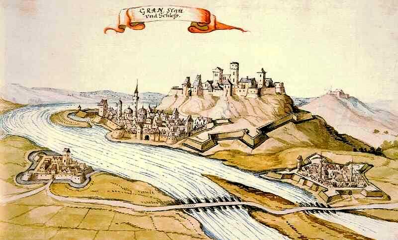Ottoman city of Estergon in 1664.