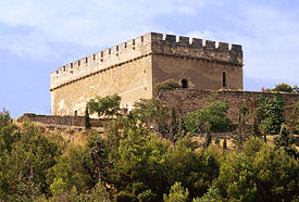 Castle of Gardeny, in provincia de Lleida.