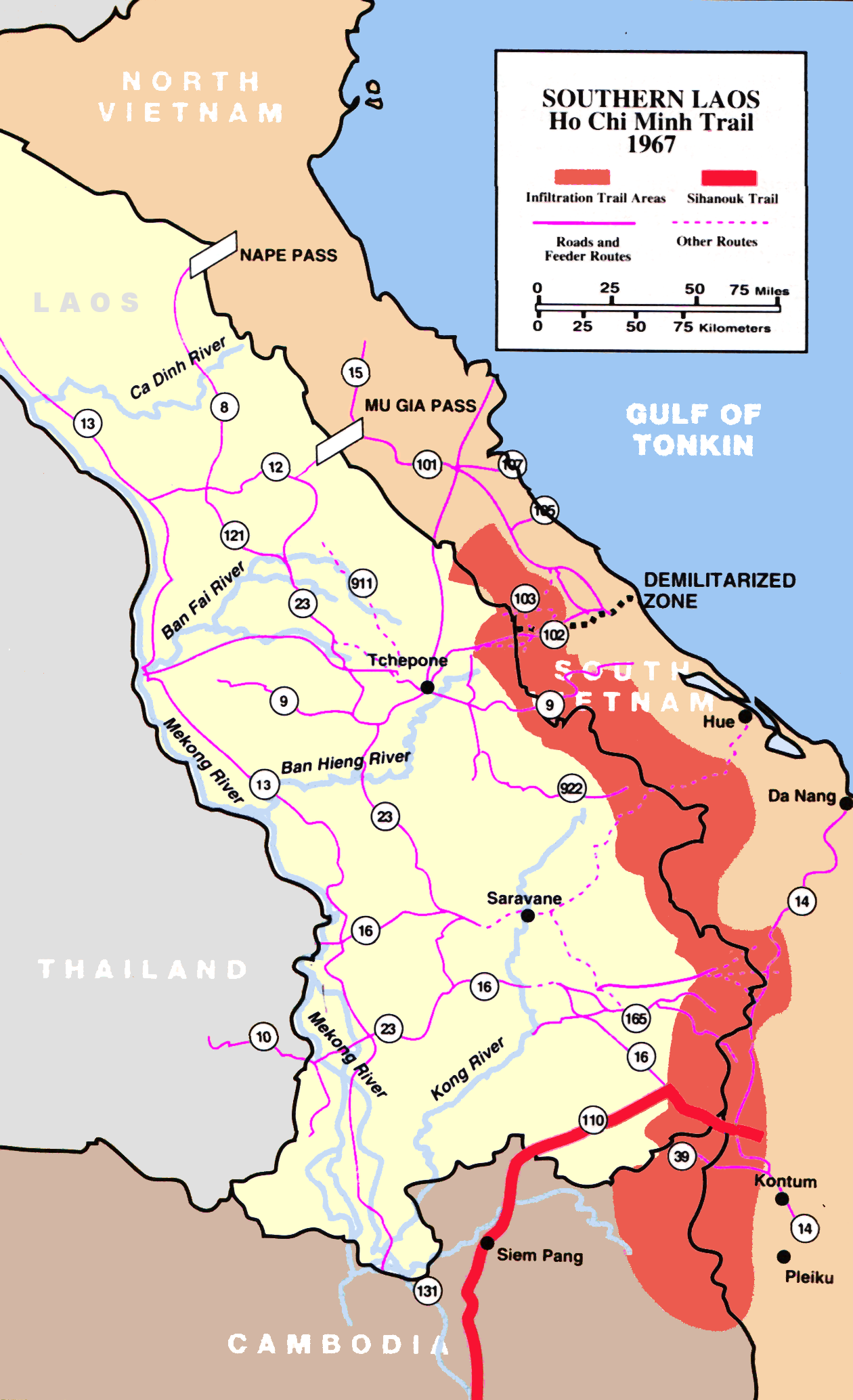 North Vietnamese invasion of Laos