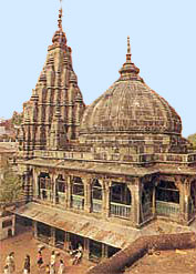 Tempulli Vishnupad në Gaya, që përmban gjurmët e Vishnut