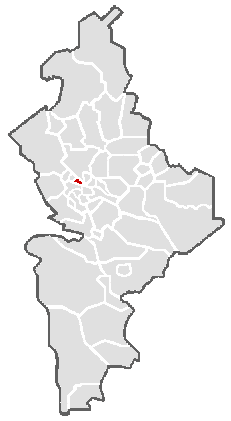 Localização de El Carmen em Nuevo León