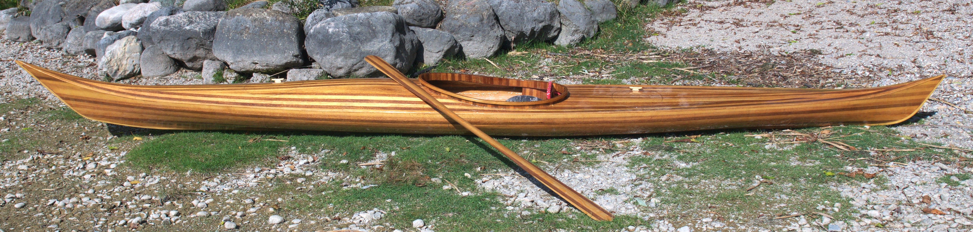 Some images on Kayak kit wood strip
