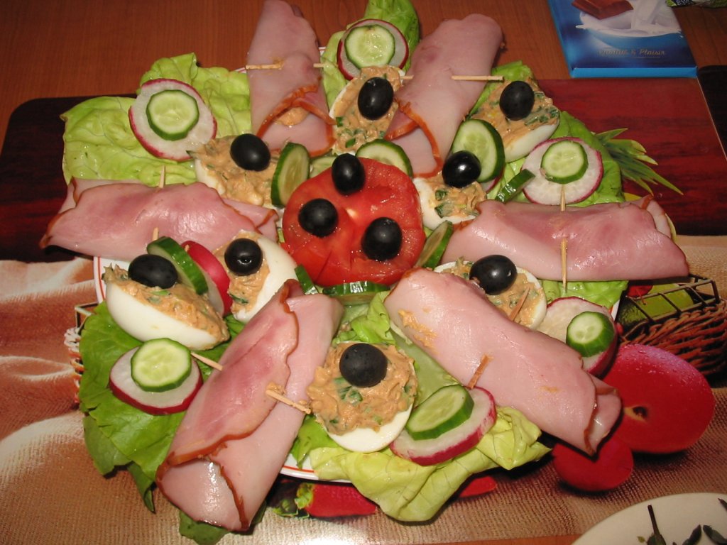 Romanian Cold Meat Salad