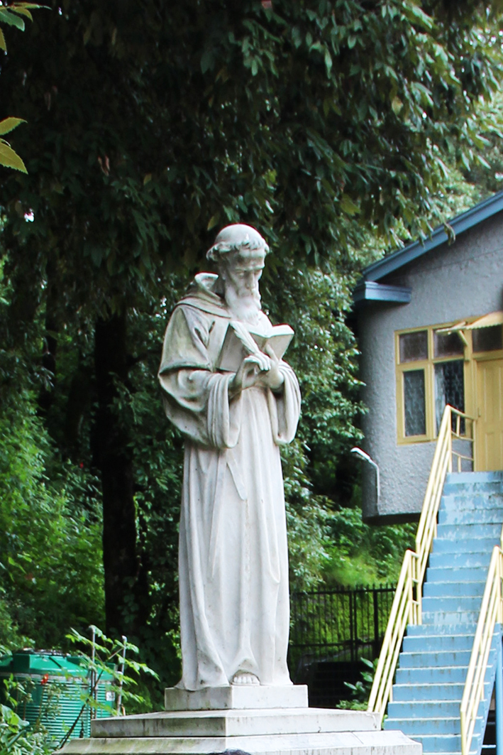 Statue of St. Bede