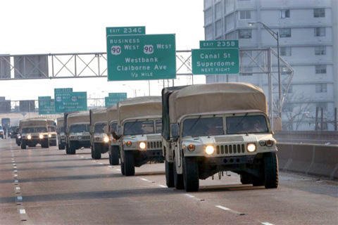 Humvee Convoy