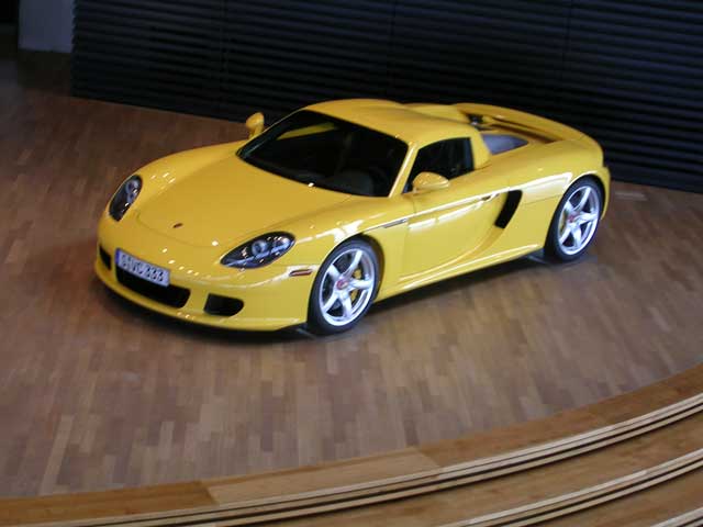 porsche yellow