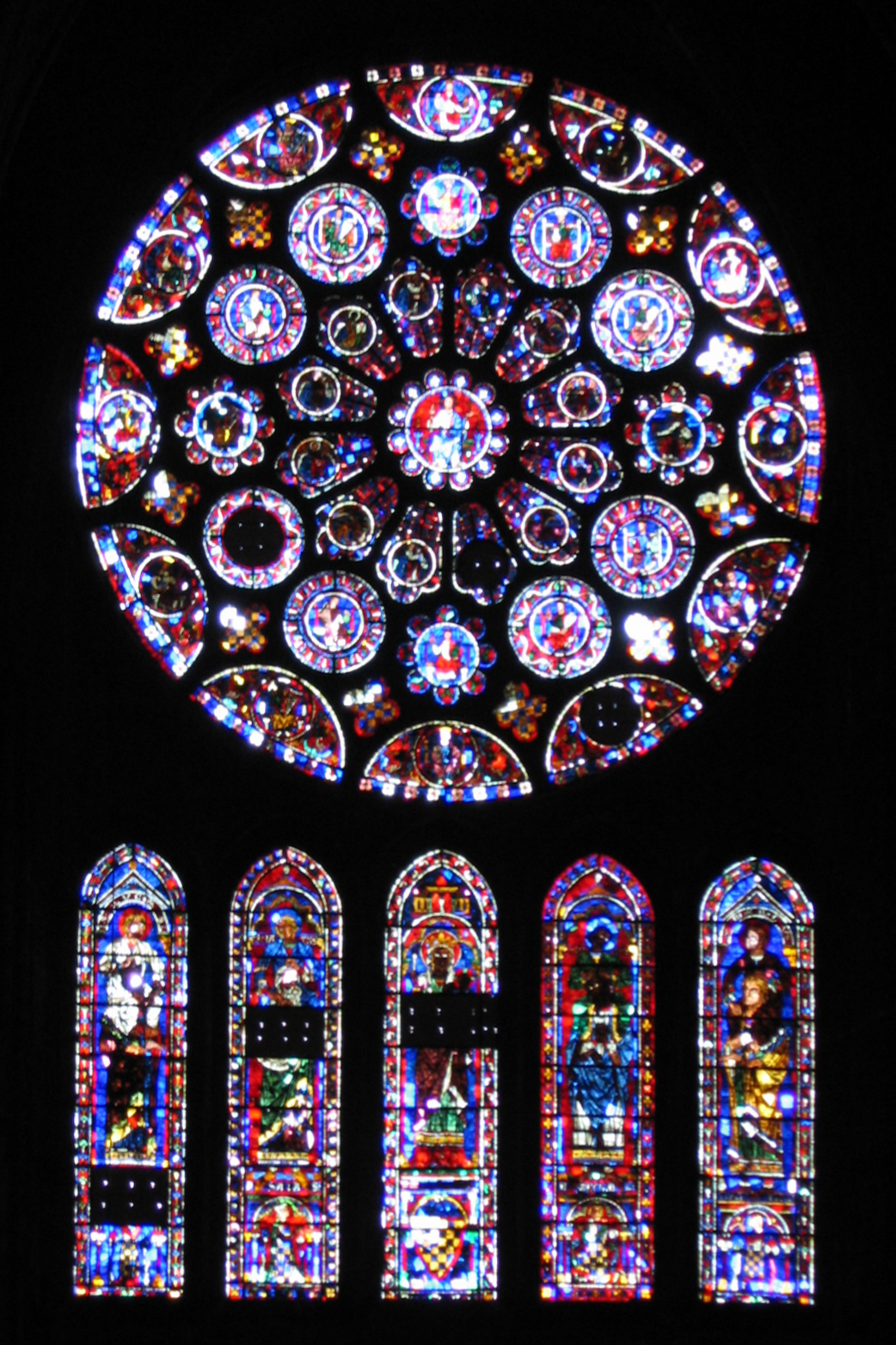 Window Glass Notre Dame Stained Glass Windows