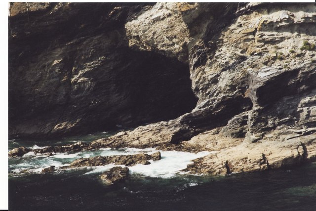 Cave At Tintagel