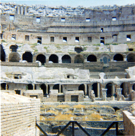 What Did The Colosseum, Rome Look Like  in 1964 