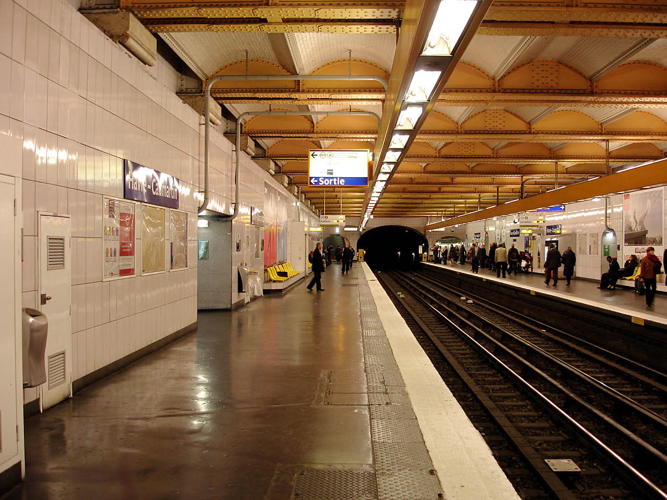 Description Metro de Paris - Ligne 3 - Havre - Caumartin 02.jpg