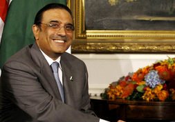 President Asif Ali Zardari of Pakistan, Tuesda...