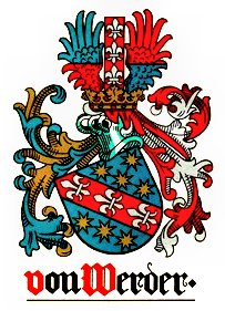 Das Wappen des märkisch-magdeburgischen Geschlechts von Werder