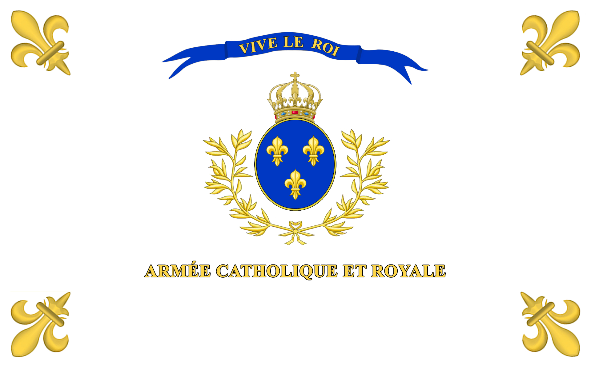 The Banner of the Catholic and Royal Army of Vendée