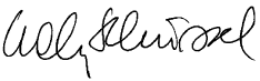 Wolfgang Schüssel aláírása