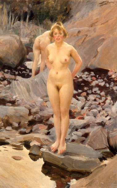 Helga (1917), oljemålning av Anders Zorn