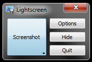 Скриншот программы Lightscreen