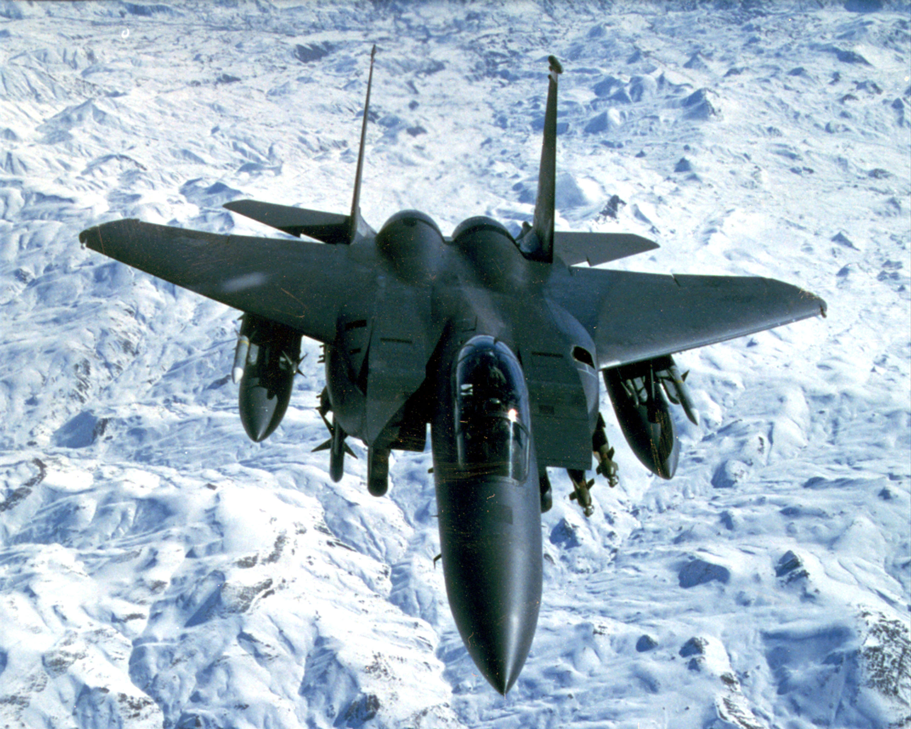 FileUSAF F15E Strike Eagle Iraq 1999.jpg Wikimedia Commons