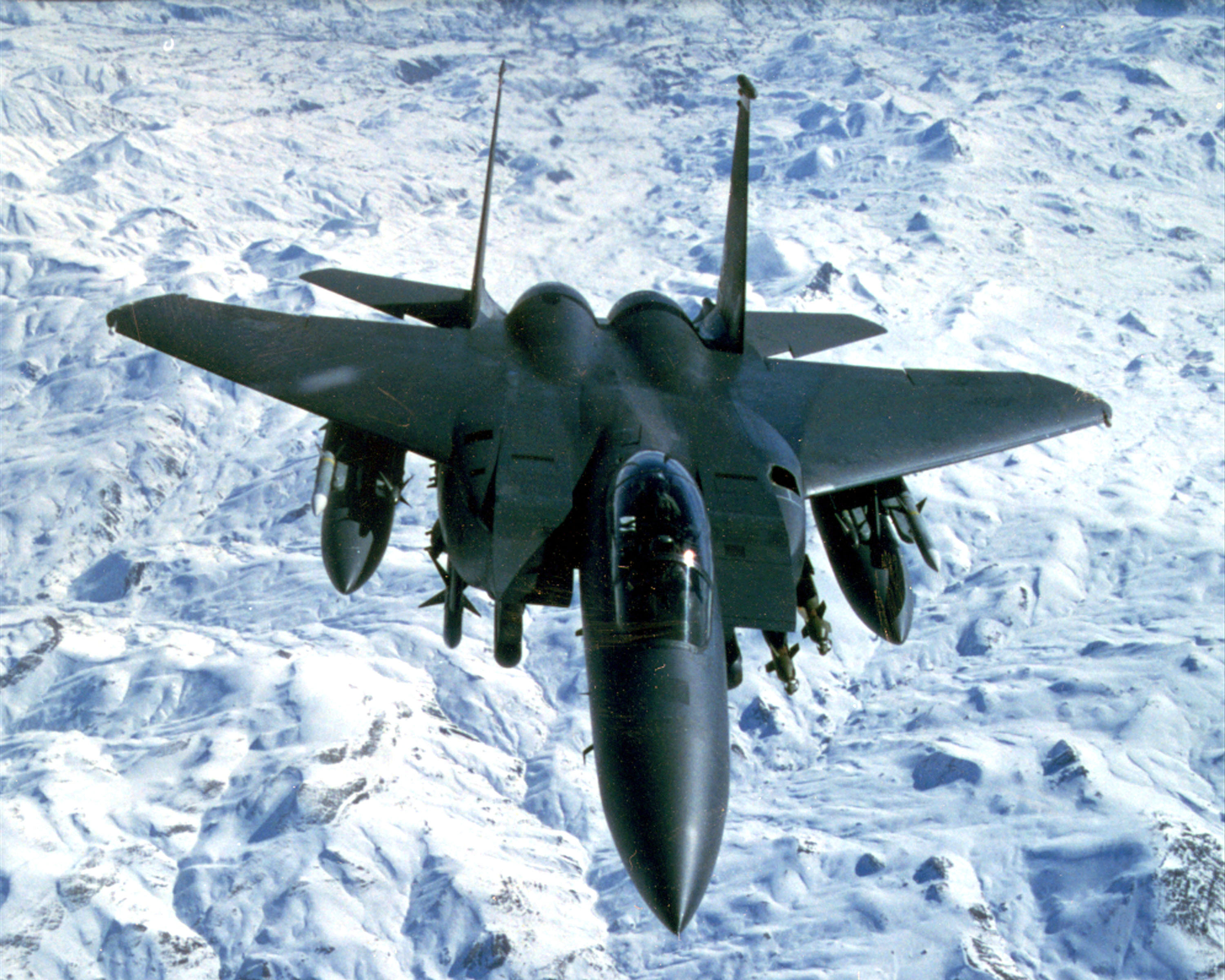 US Military Photos and Videos: USAF_F-15E_Strike_Eagle_Iraq_1999