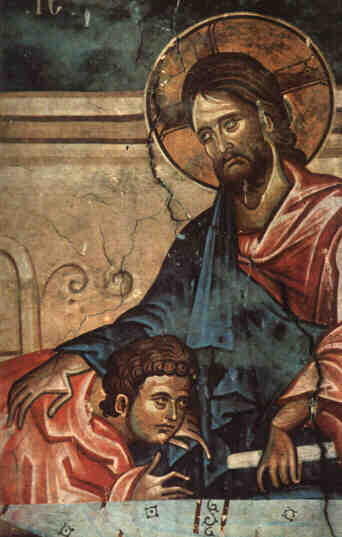 English: Damian. "Jesus Christ and St. Jo...